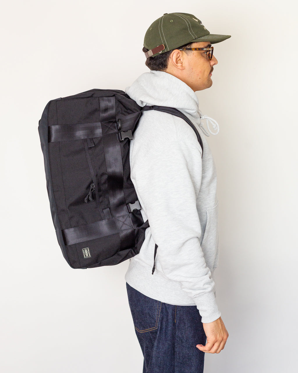 Booth Pack 3 Way Duffle Bag (M) - Black