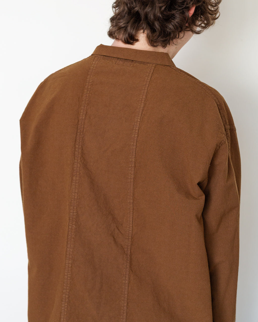 BURRO SHIRT - COTTON SHEETING BROWN HAT