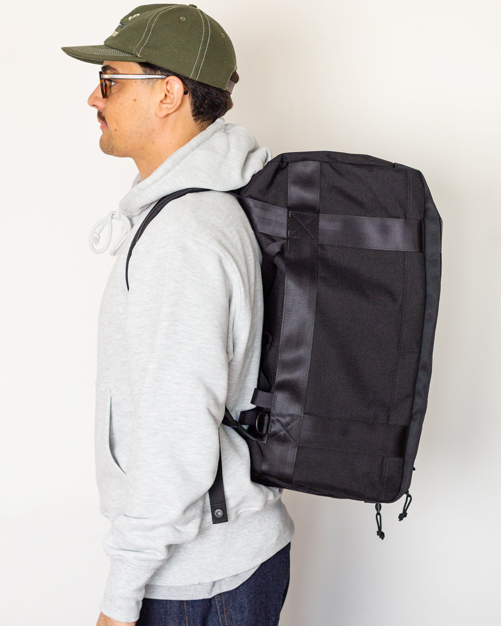 Booth Pack 3 Way Duffle Bag (M) - Black