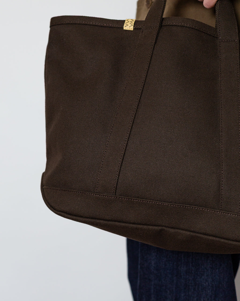 Canvas Rime Tote M - Charcoal
