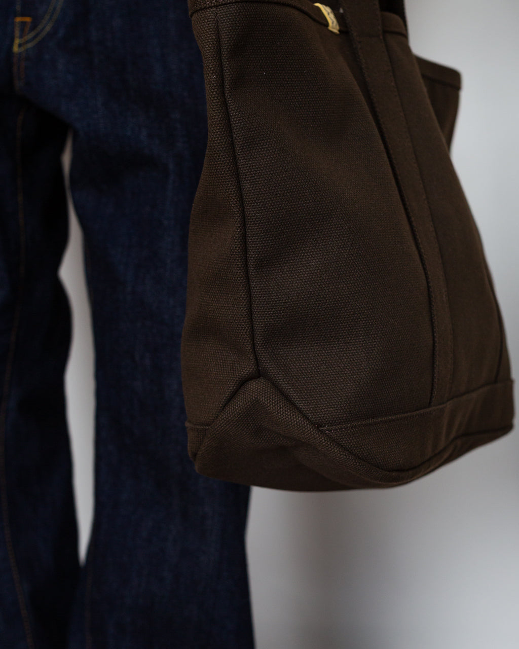 Canvas Rime Tote M - Charcoal