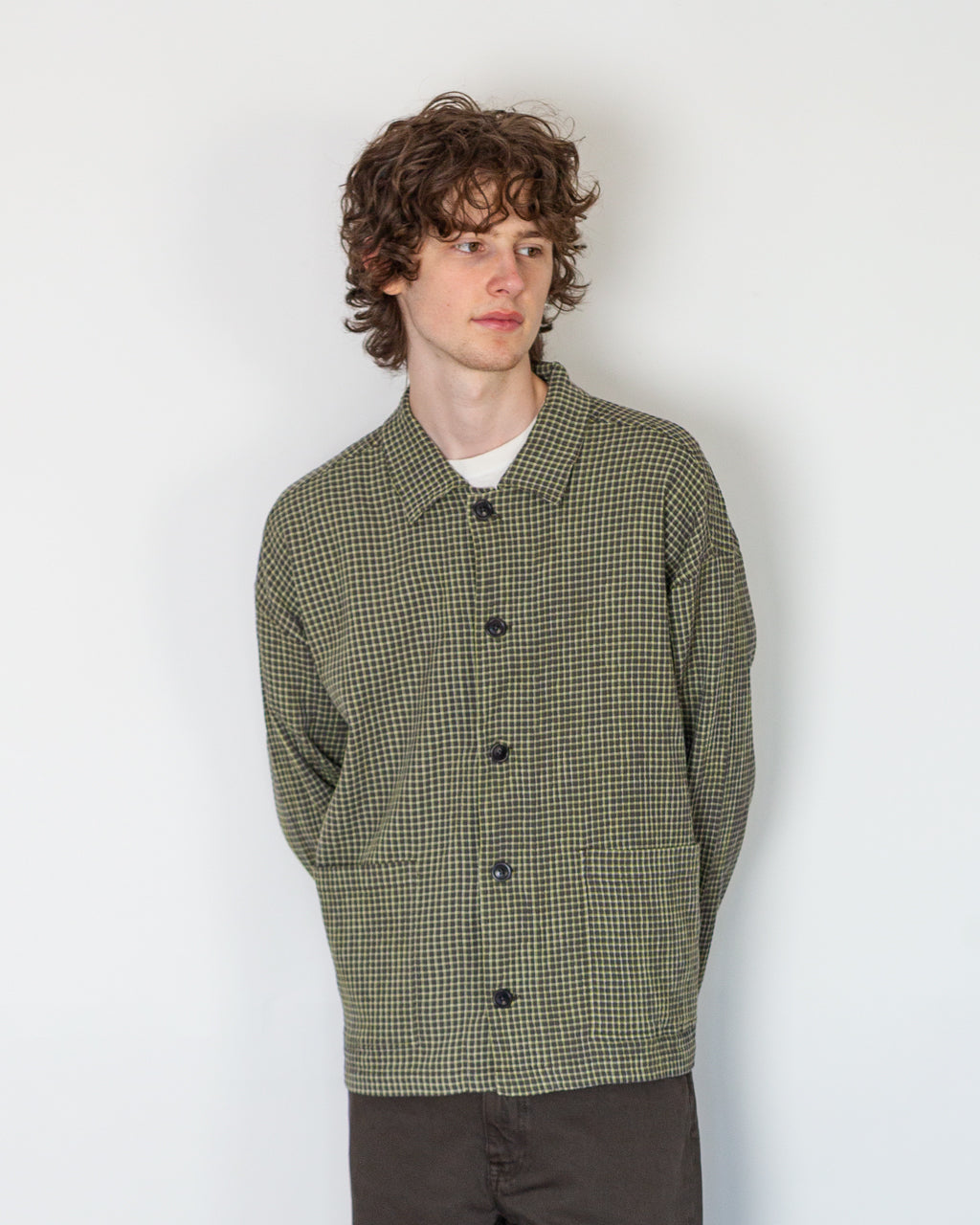 PJ Overshirt - Green Multi