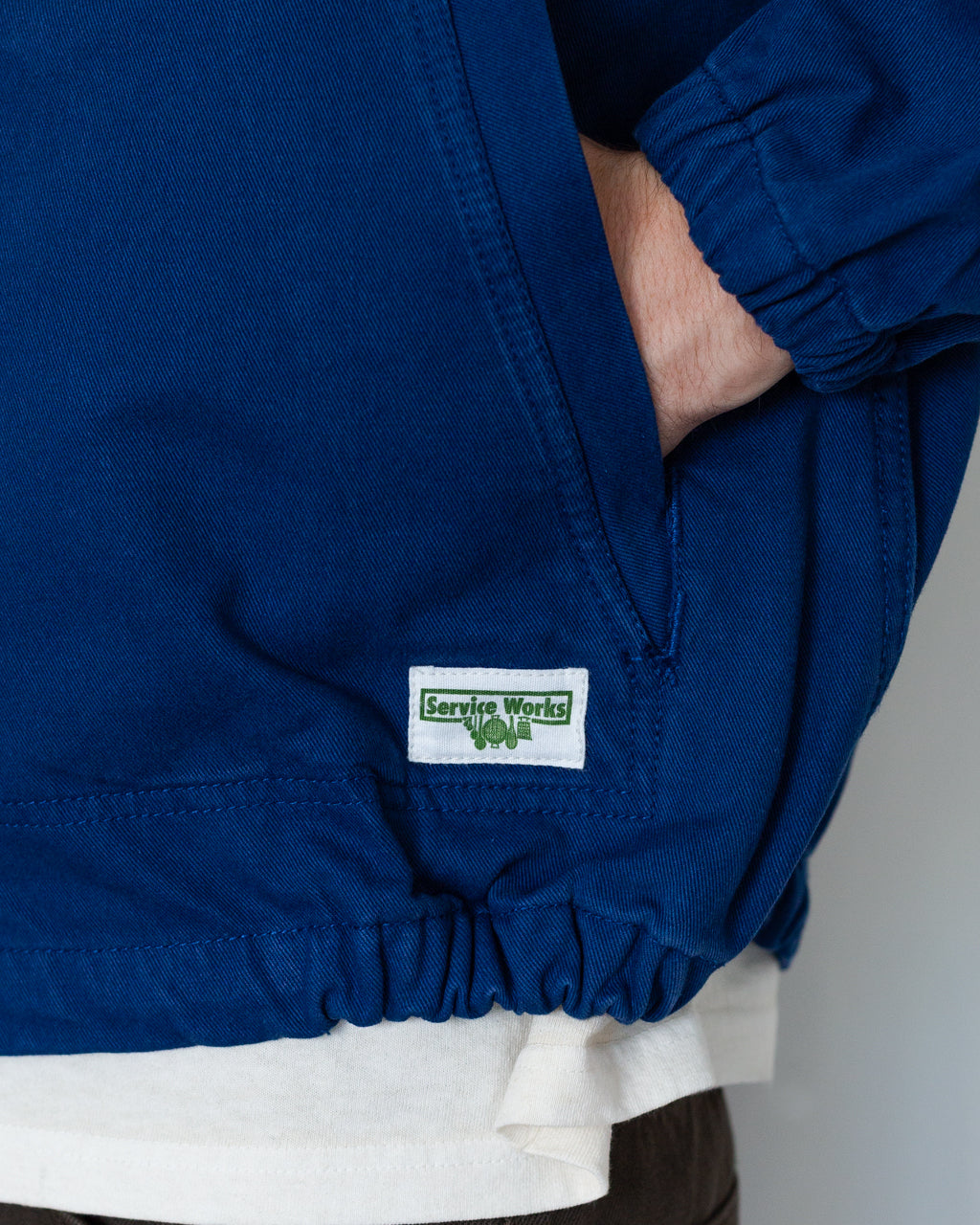 Twill Work Jacket - Blue