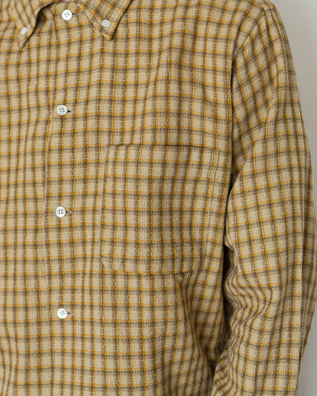 Open B.D. Panama Plaid Double Face - Beige