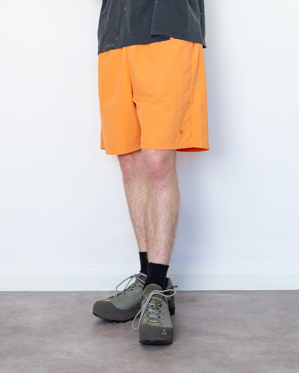 Nylon Shorts - Lily Orange