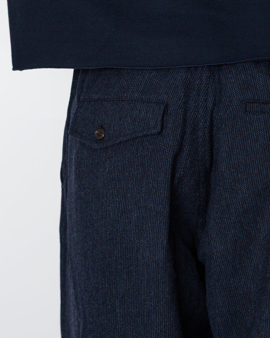 Oxford Pant - Navy Airline Flannel