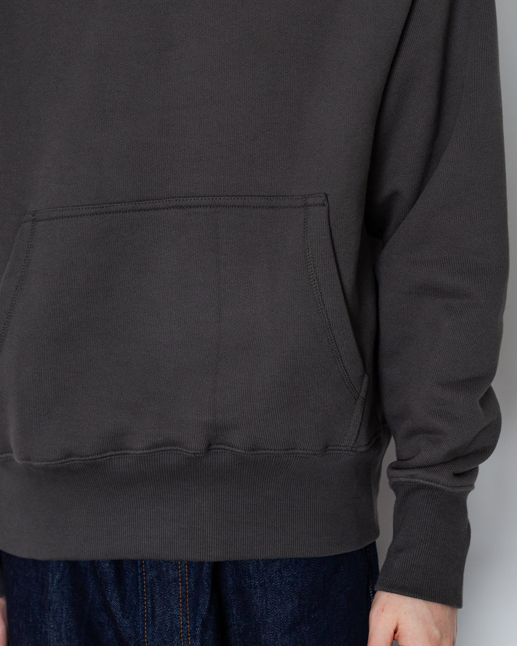 Loopback Hoodie - Washed Black