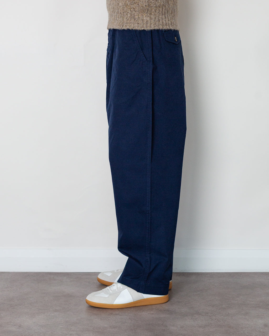 Oxford Pant - Micro Canvas Navy