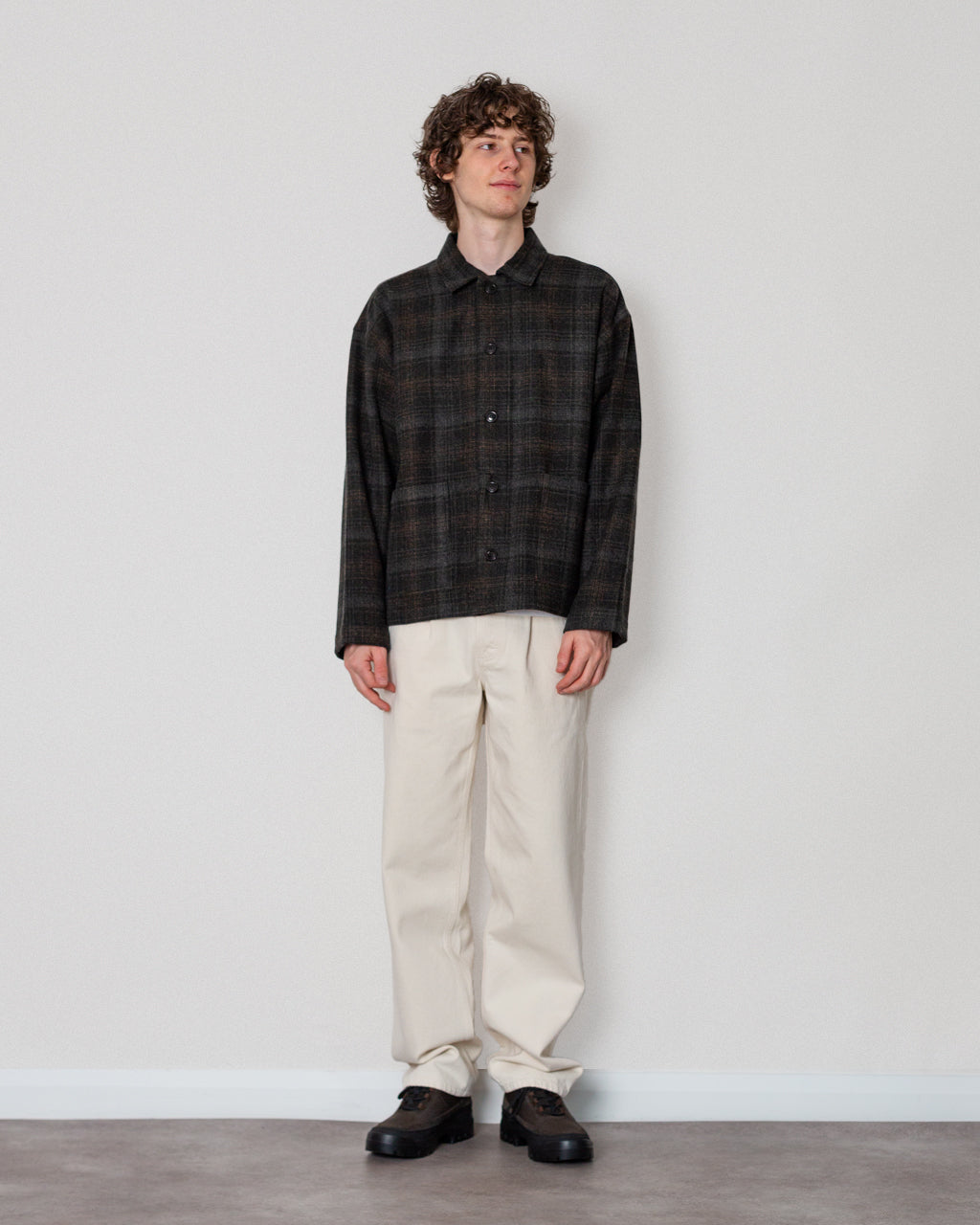 PJ Overshirt - Brown Multi
