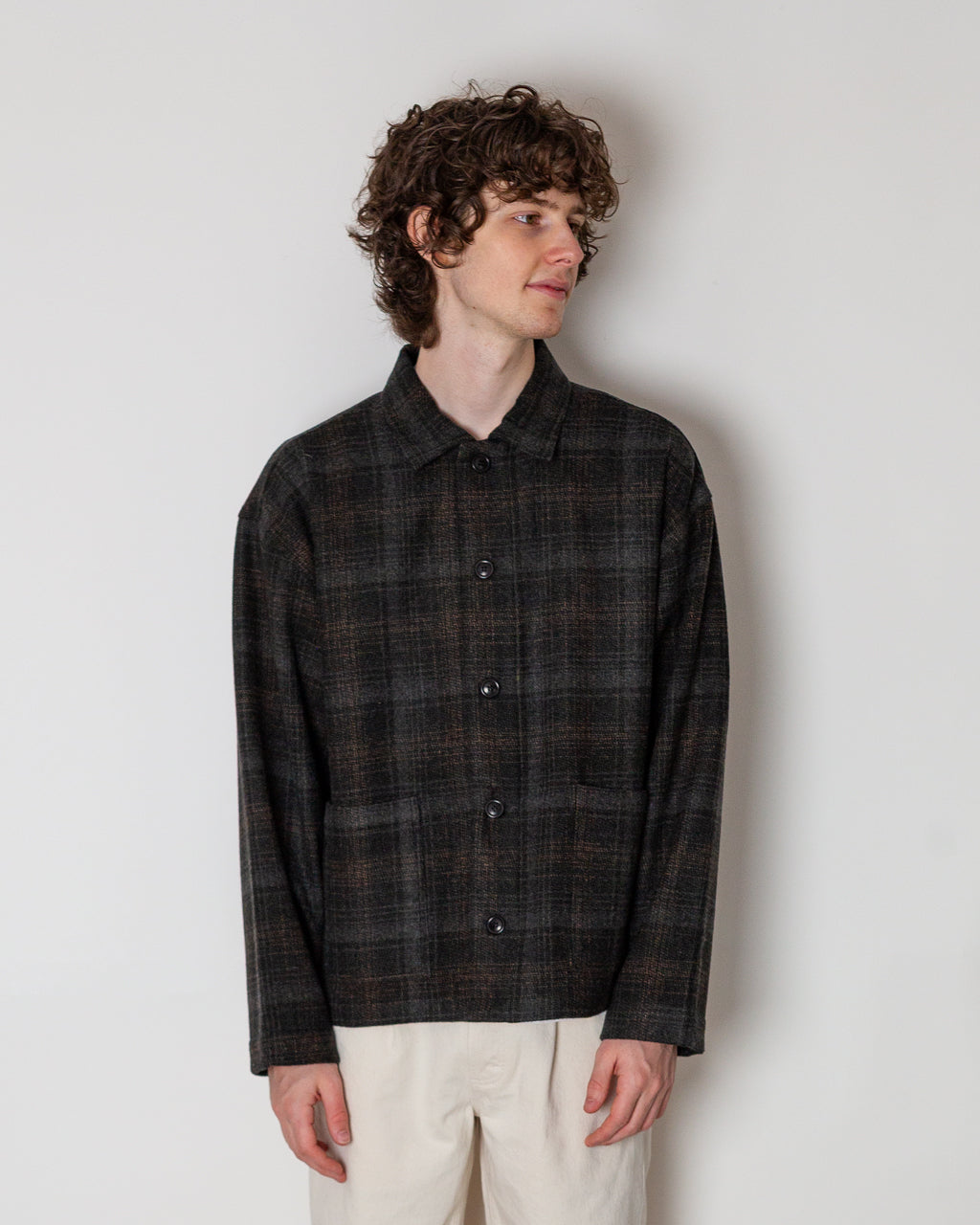 PJ Overshirt - Brown Multi