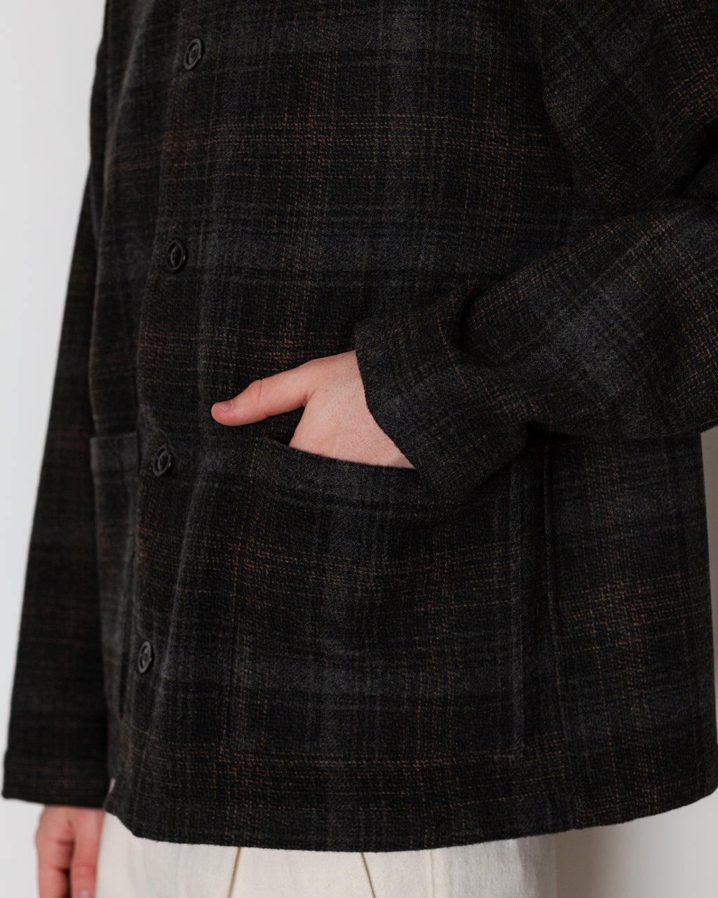 PJ Overshirt - Brown Multi