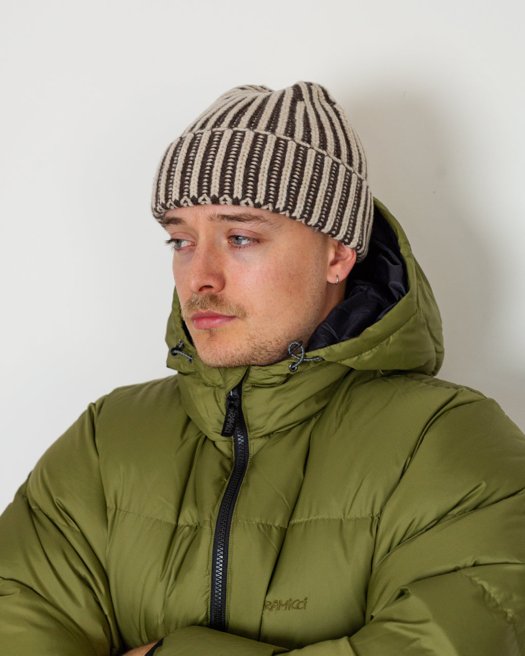 Stage Beanie - Light Biscuit