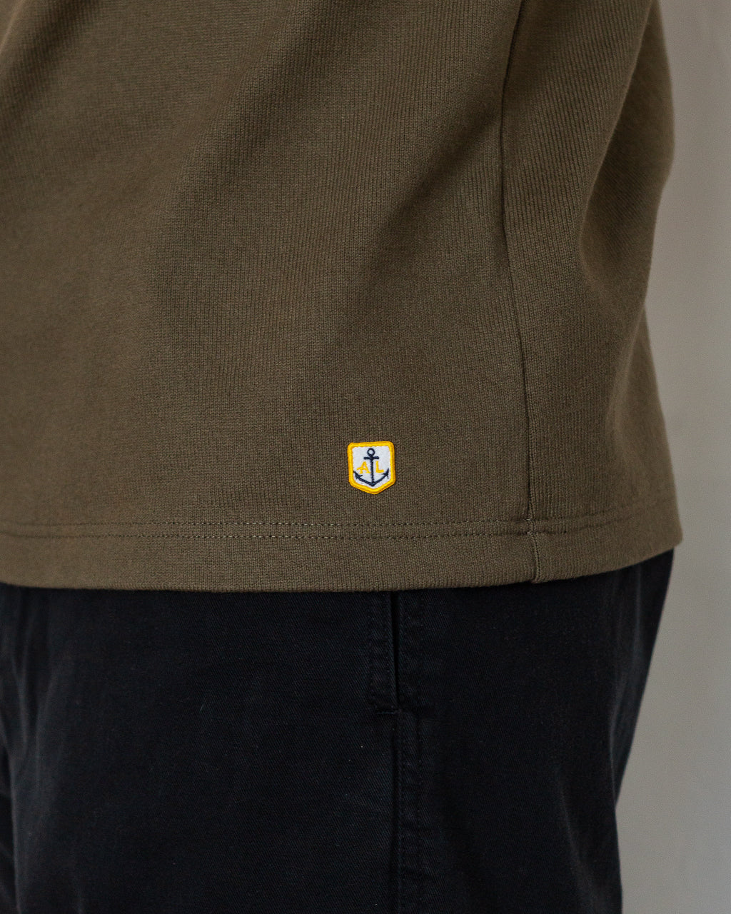 Heavy S/S Slub T-Shirt - Olive