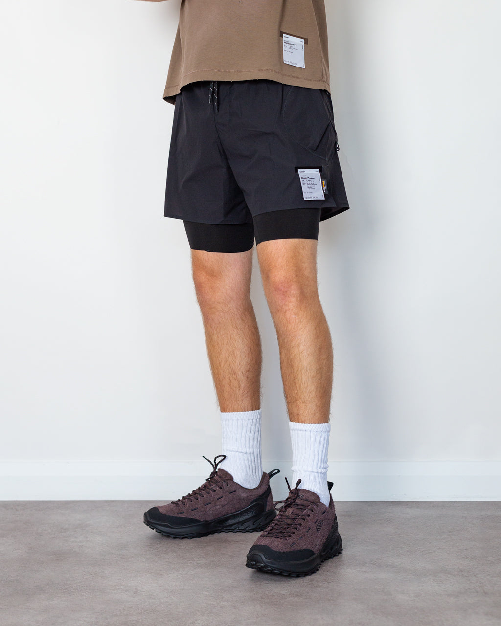 Rippy Cordura 5 Trail Short - Black