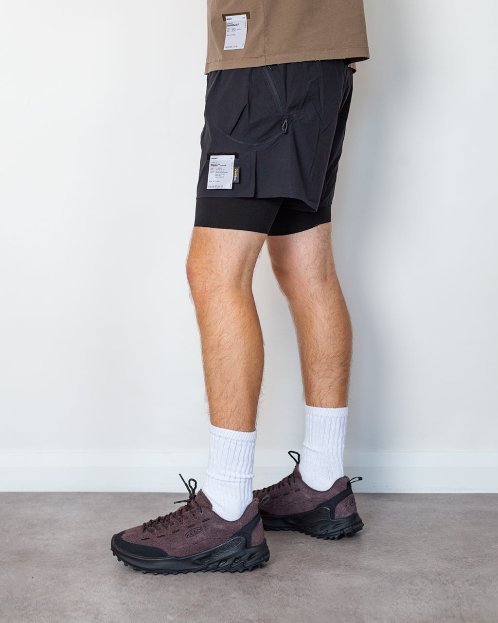 Rippy Cordura 5 Trail Short - Black