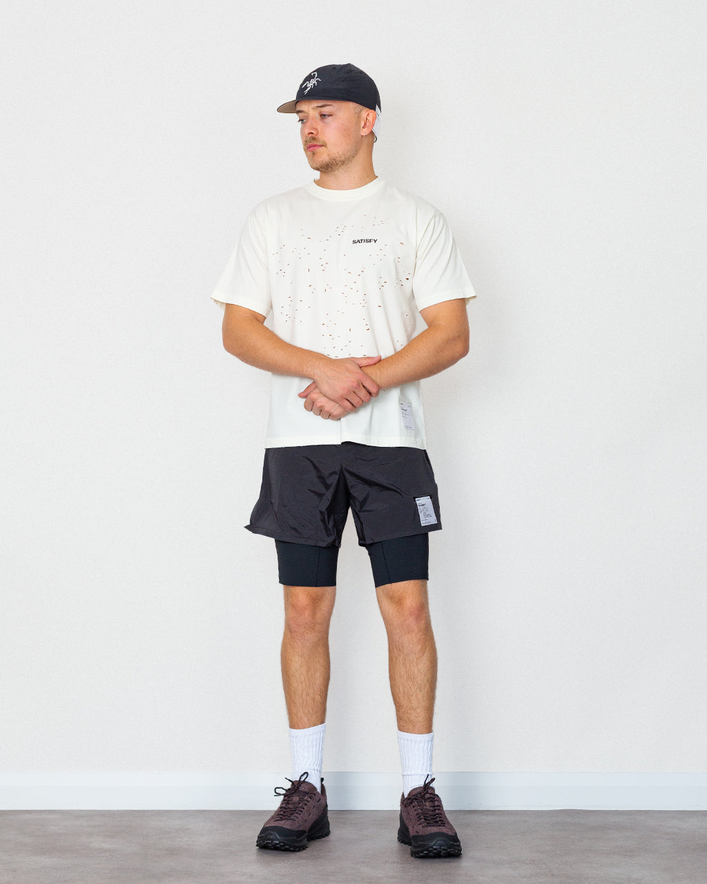 MothTech T-Shirt - Aged Ecru