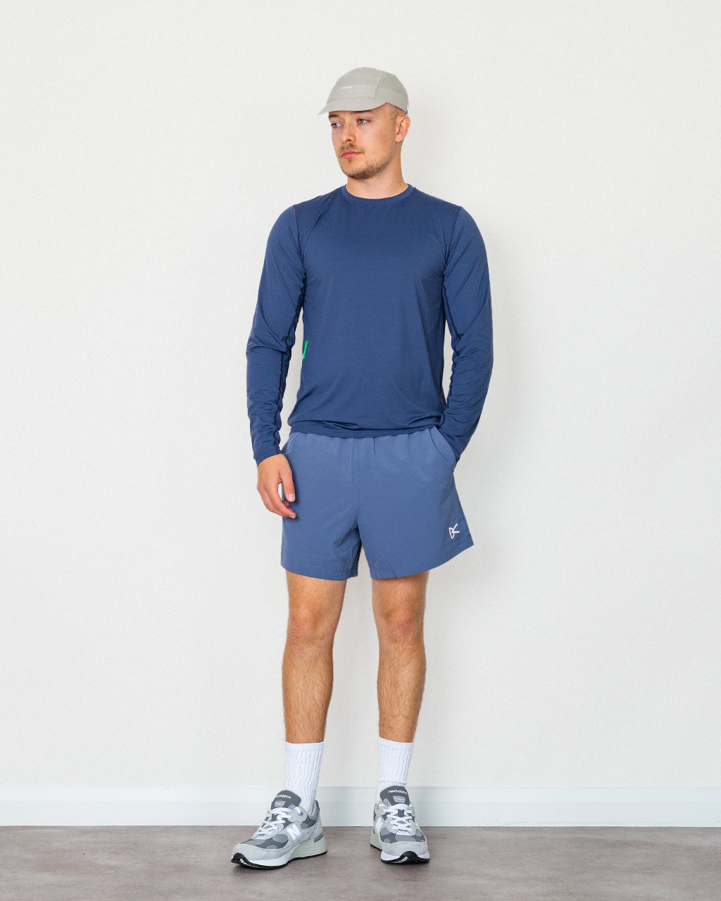 5" Linerless Shorts - Slate Blue
