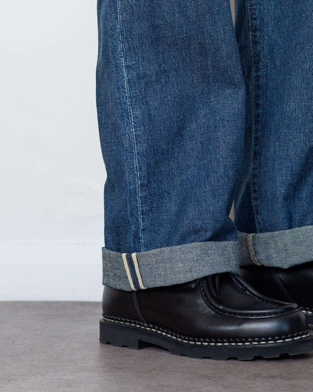 Damaged Denim Trouser - Damaged Indigo