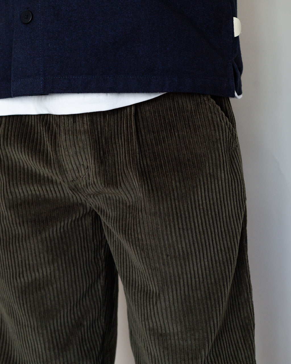 Signal Pant - Deep Sage Chunky Cord