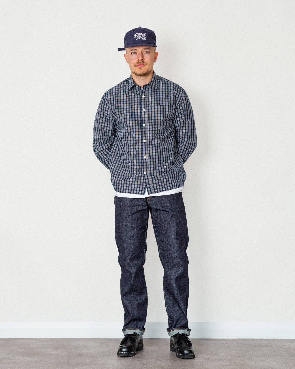 Deon 50035 - Navy Check