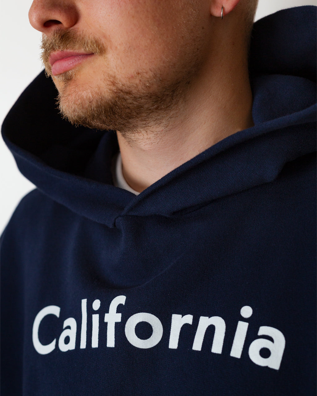 California Cotton Staff Hoodie - Navy