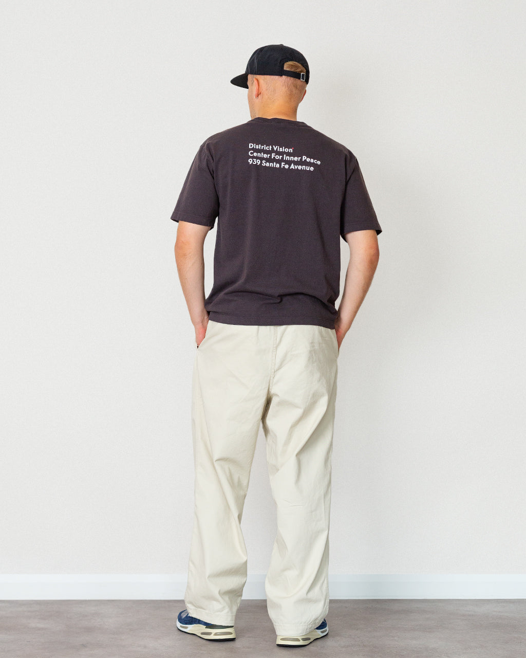 California Cotton Staff Tee - Vintage Black