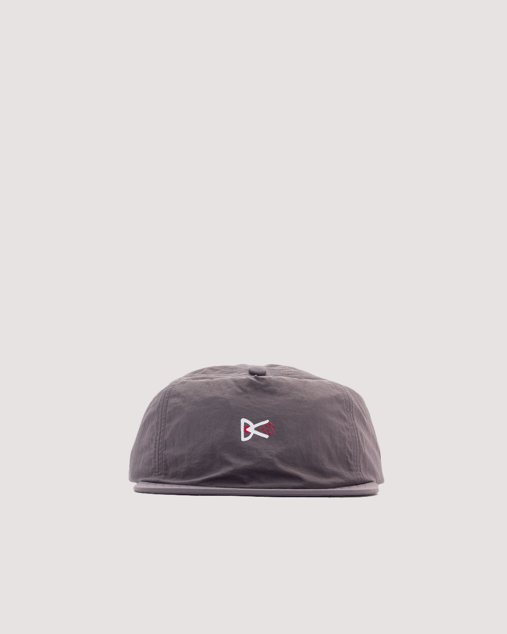Paneled Nylon Hat - Carbon