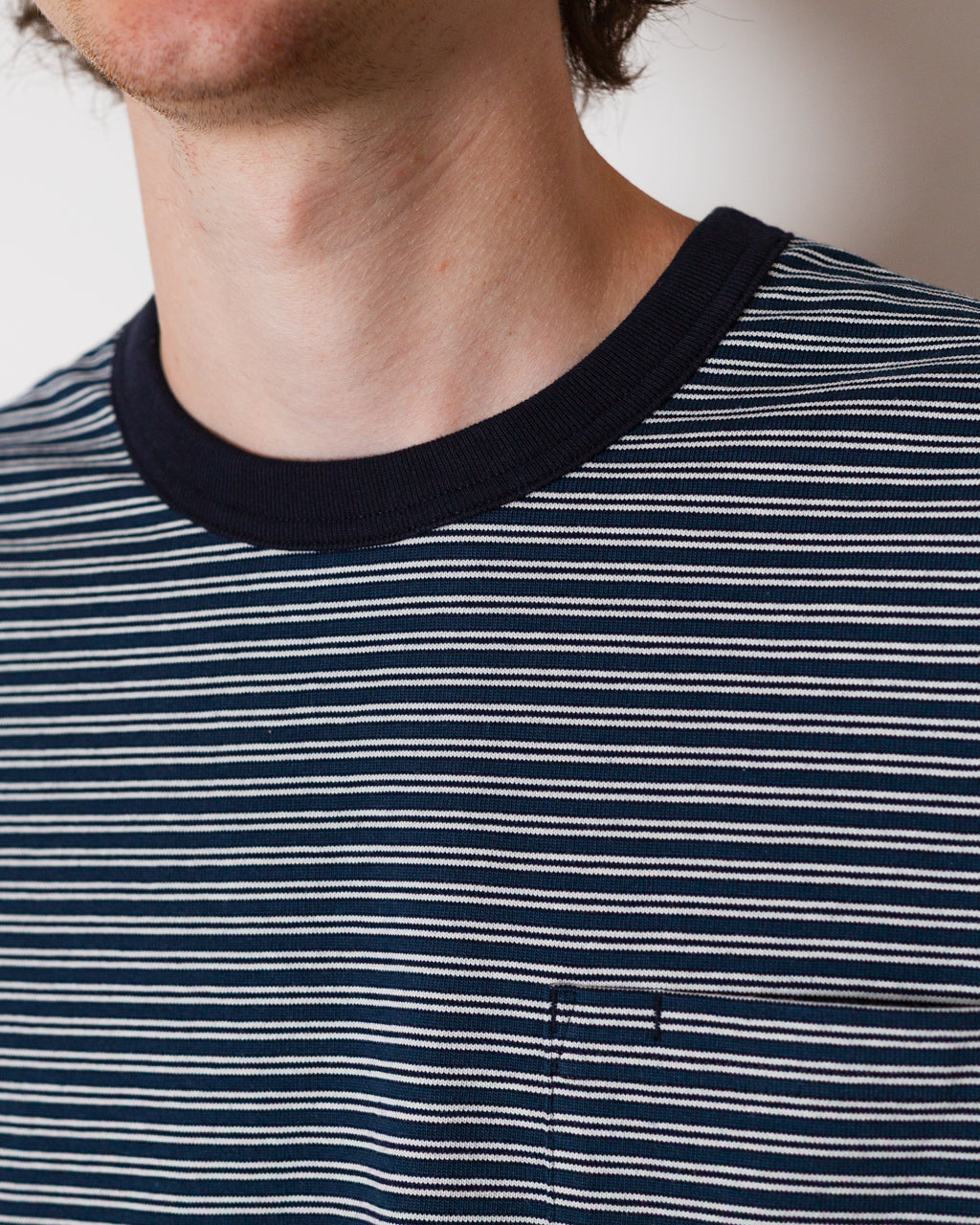 Powell Long Sleeve Stripe T-shirt - Evergreen