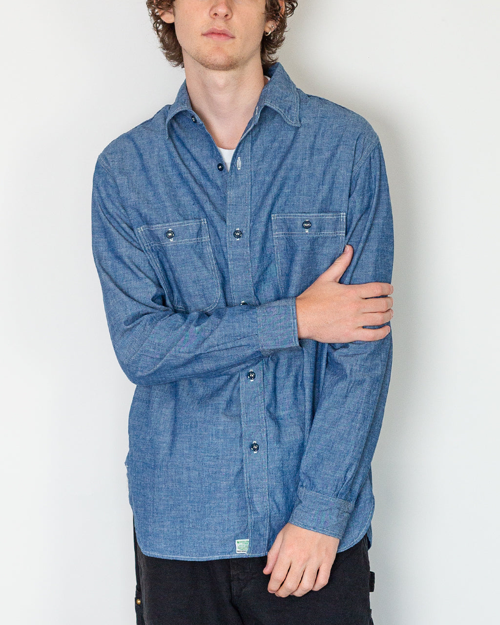 Relaxed Fit Work Shirt - Chambray