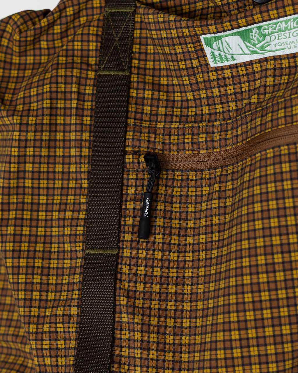 Utility Tote Bag - Brown Check