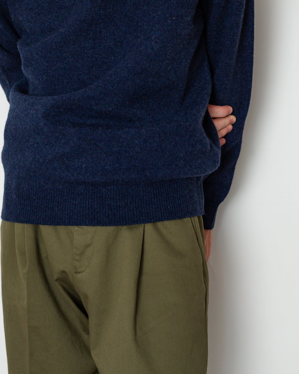 Knit Polo 9G - Navy