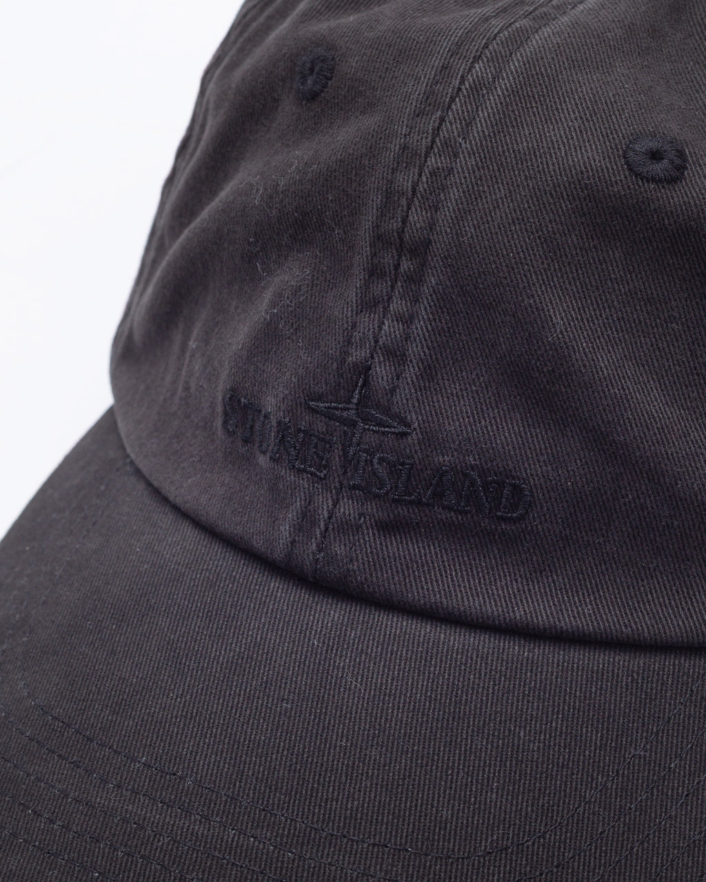 Gabardine Baseball Cap - Black V0029