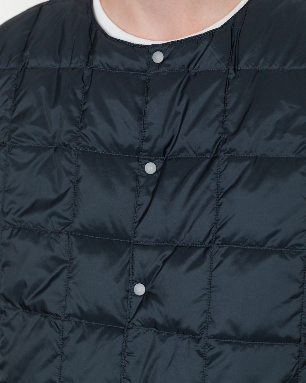 Crew Neck Vest - Charcoal