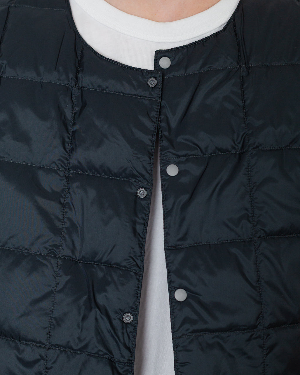 Crew Neck Vest - Charcoal