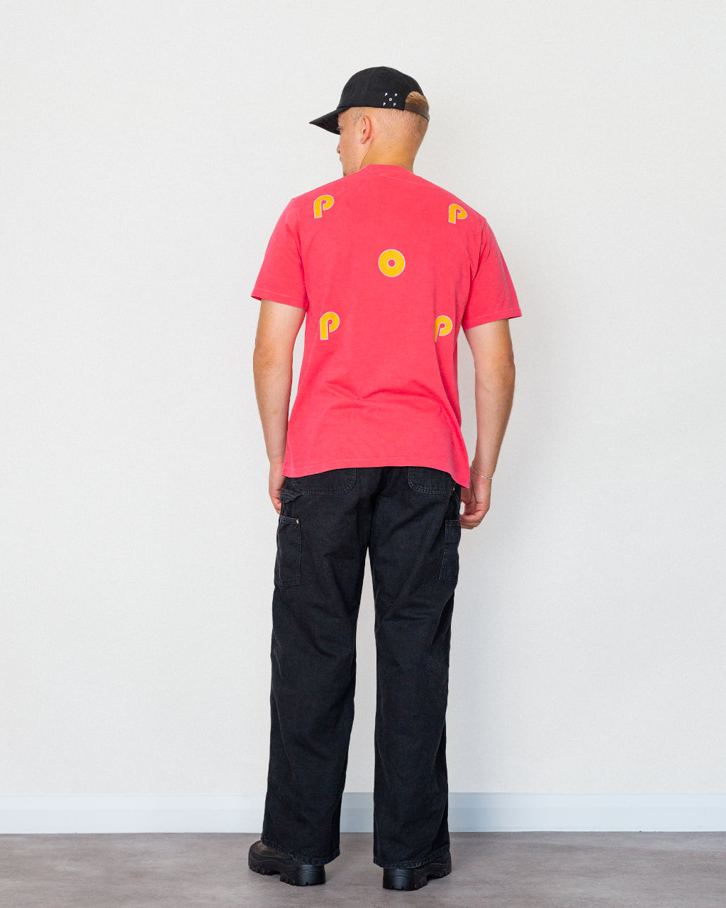 Logo T-Shirt - Washed Haute Red