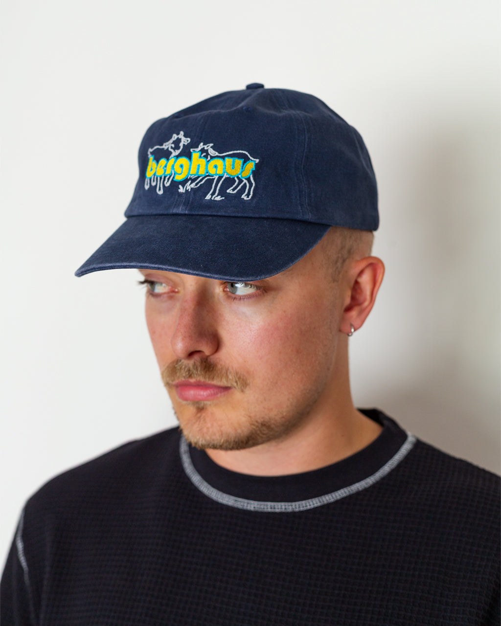6 Panel Hat - Navy