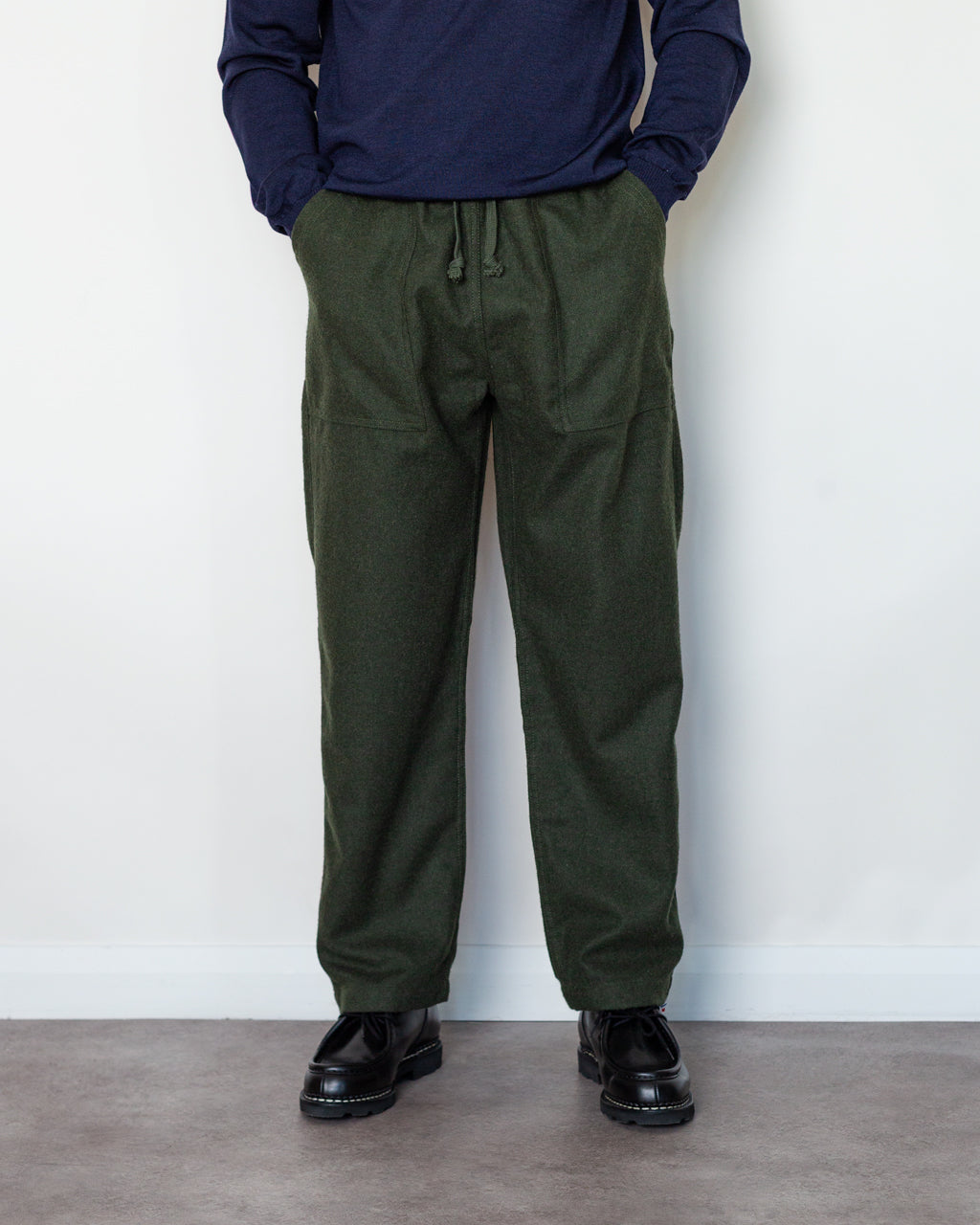Flannel Chef Pants - Forest