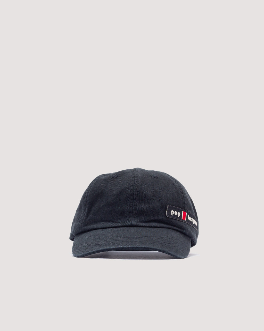 6 Panel Hat - Black