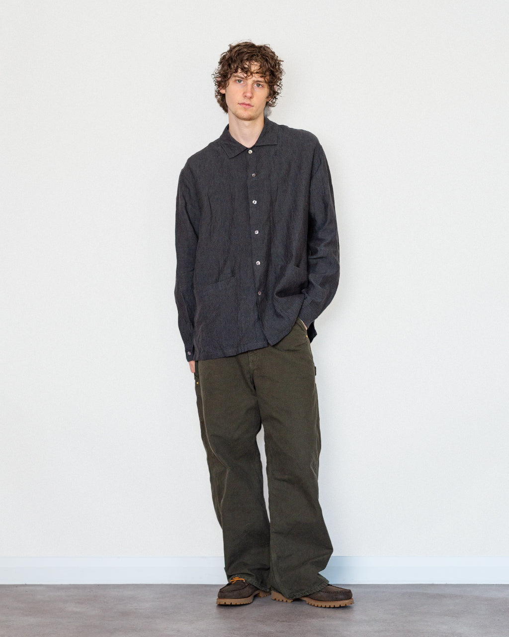 Martyn Shirt - Brown and Black