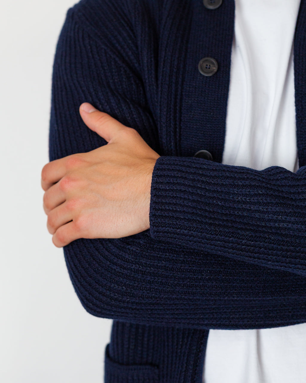 Boatbuilder Jacket - Navy Marl