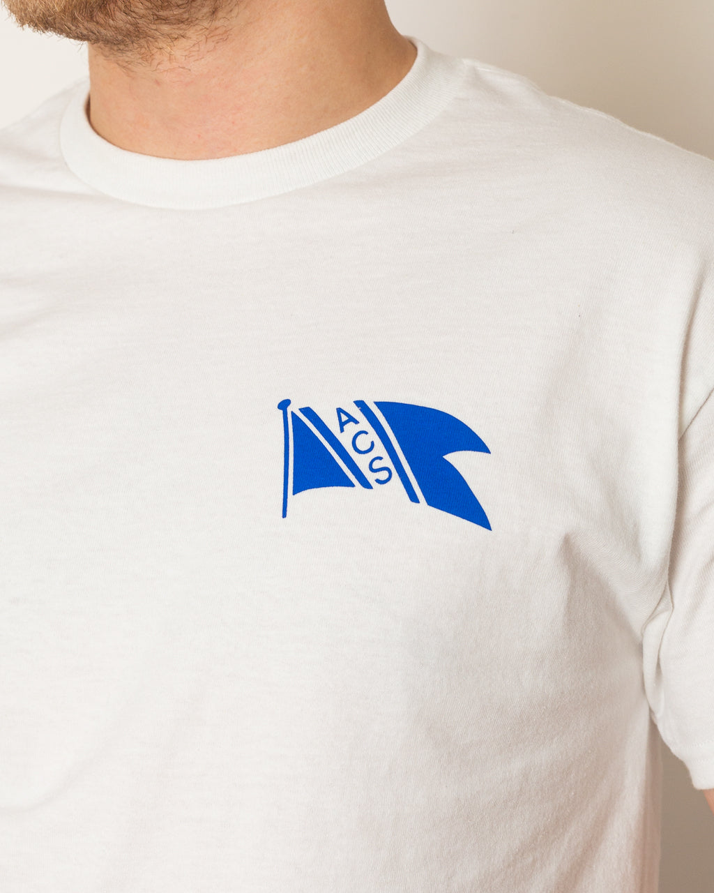Flag Tee S/S - White