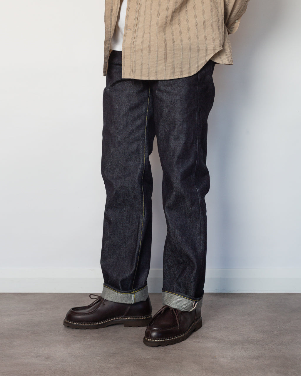 Social Sculpture 01 Narrow Unwashed - Indigo