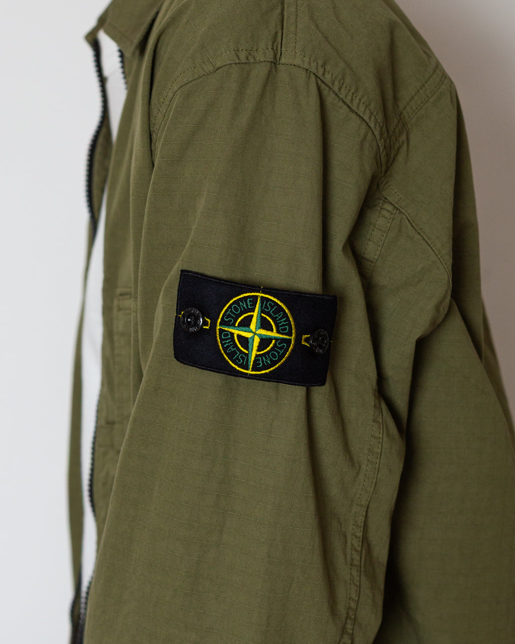 Ripstop Overshirt - V005G Military Green