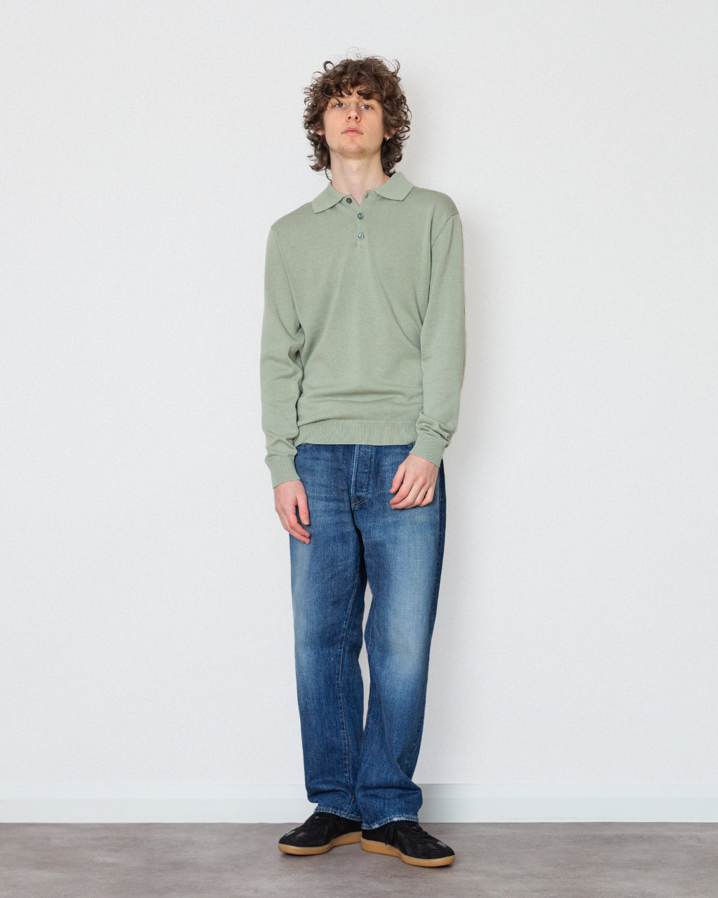12G LS Polo - Sage