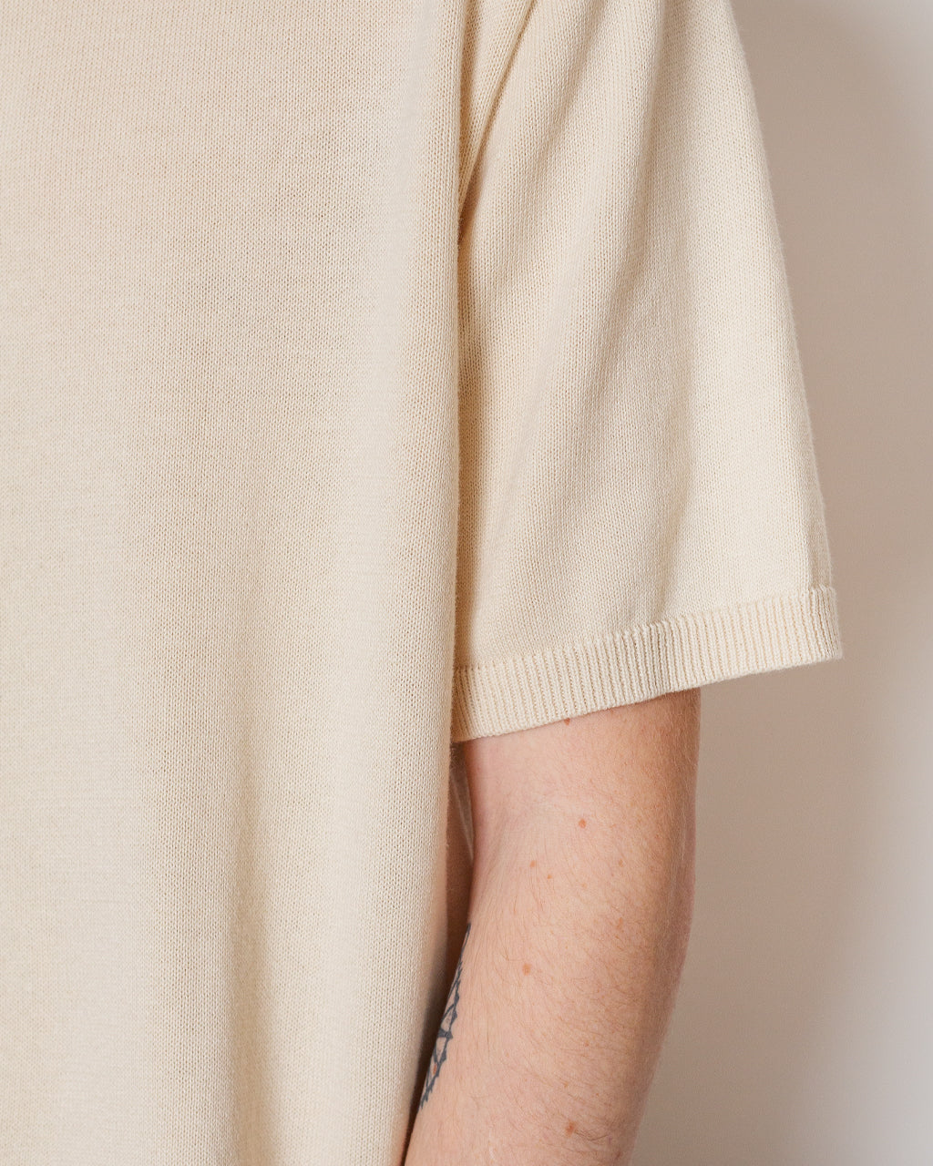 Otto Plain Shirt - Ecru