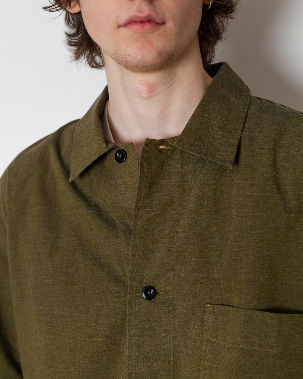 S/S PJ Shirt - Moss