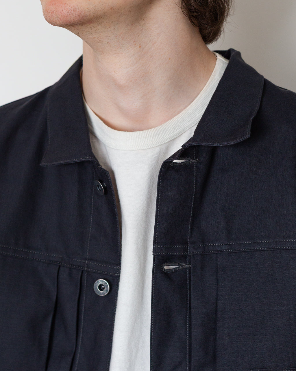 Buckle Backed Jacket - Charcoal