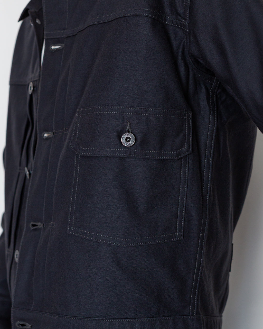 Buckle Backed Jacket - Charcoal