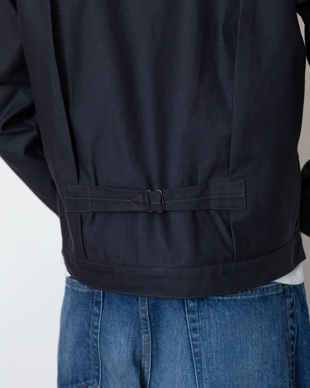 Buckle Backed Jacket - Charcoal