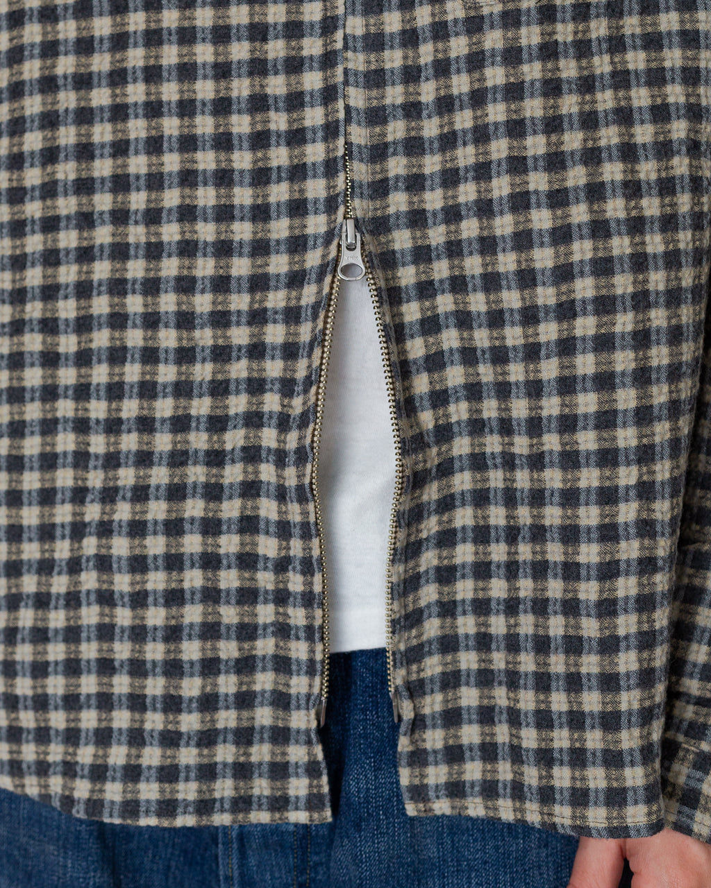 Another Overshirt 1.0 - Blue Ecru Check